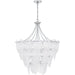 Quoizel - QP6766SL - Seven Light Pendant - Lilestone - Silver Leaf
