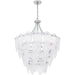 Quoizel - QP6766SL - Seven Light Pendant - Lilestone - Silver Leaf