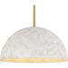Quoizel - QP6768BRG - Three Light Pendant - Portia - Brushed Gold