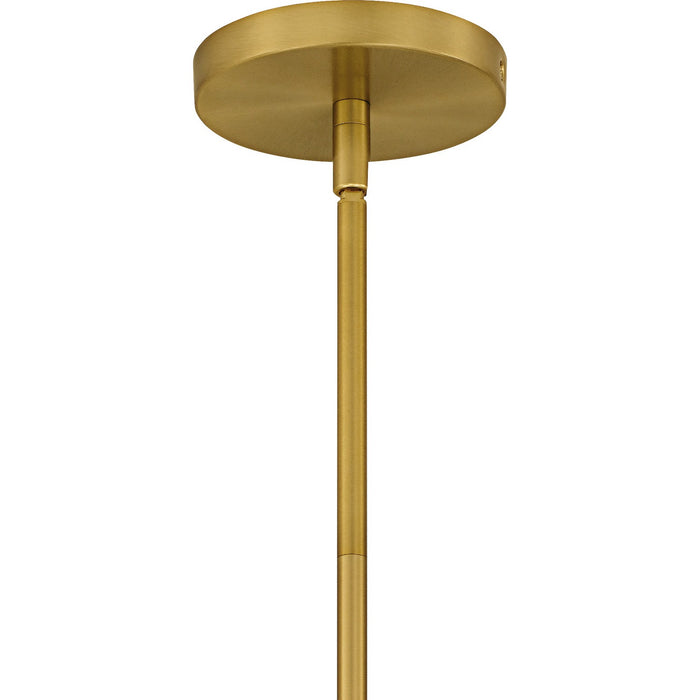 Quoizel - QP6768BRG - Three Light Pendant - Portia - Brushed Gold