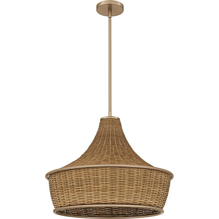 Quoizel - QP6770BGD - Three Light Pendant - Solebay - Bronze Gold