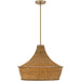 Quoizel - QP6770BGD - Three Light Pendant - Solebay - Bronze Gold