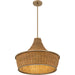 Quoizel - QP6770BGD - Three Light Pendant - Solebay - Bronze Gold
