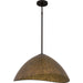 Quoizel - QP6788MBK - Four Light Pendant - Ariel - Matte Black