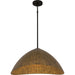 Quoizel - QP6788MBK - Four Light Pendant - Ariel - Matte Black
