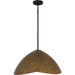 Quoizel - QP6788MBK - Four Light Pendant - Ariel - Matte Black