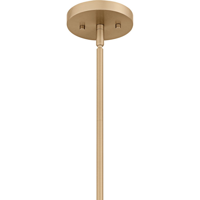 Quoizel - QP6802BGD - Five Light Pendant - Harte - Bronze Gold