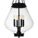 Quoizel - QP6803MBK - Four Light Pendant - Wallace - Matte Black