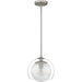 Quoizel - QPP6774BN - One Light Mini Pendant - Eslinger - Brushed Nickel