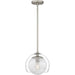 Quoizel - QPP6774BN - One Light Mini Pendant - Eslinger - Brushed Nickel