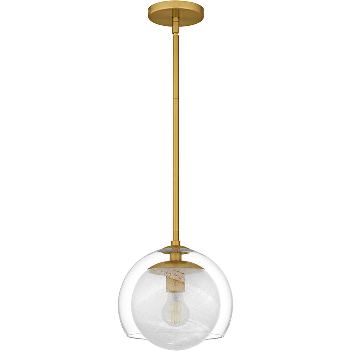 Quoizel - QPP6774BRG - One Light Mini Pendant - Eslinger - Brushed Gold
