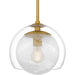 Quoizel - QPP6774BRG - One Light Mini Pendant - Eslinger - Brushed Gold