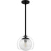 Quoizel - QPP6774MBK - One Light Mini Pendant - Eslinger - Matte Black