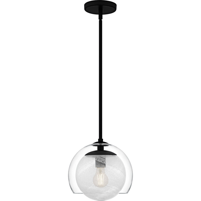 Quoizel - QPP6774MBK - One Light Mini Pendant - Eslinger - Matte Black