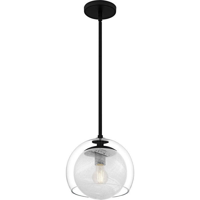 Quoizel - QPP6774MBK - One Light Mini Pendant - Eslinger - Matte Black