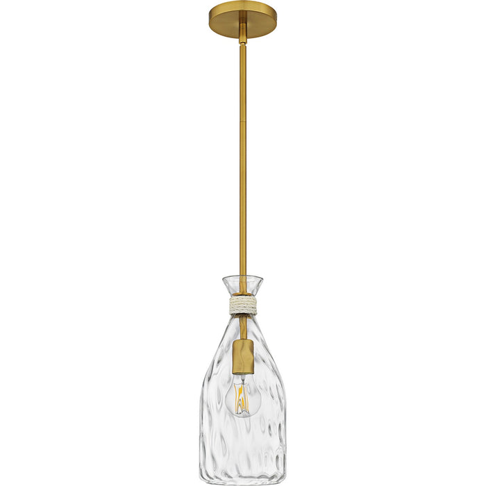 Quoizel - QPP6782BRG - One Light Mini Pendant - Govada - Brushed Gold
