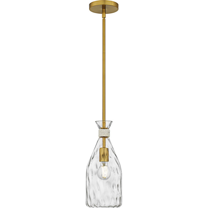 Quoizel - QPP6782BRG - One Light Mini Pendant - Govada - Brushed Gold