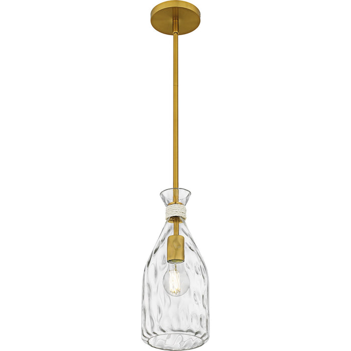 Quoizel - QPP6782BRG - One Light Mini Pendant - Govada - Brushed Gold