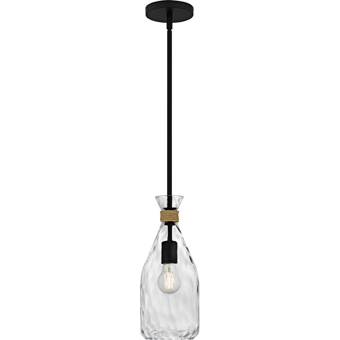 Quoizel - QPP6782MBK - One Light Mini Pendant - Govada - Matte Black