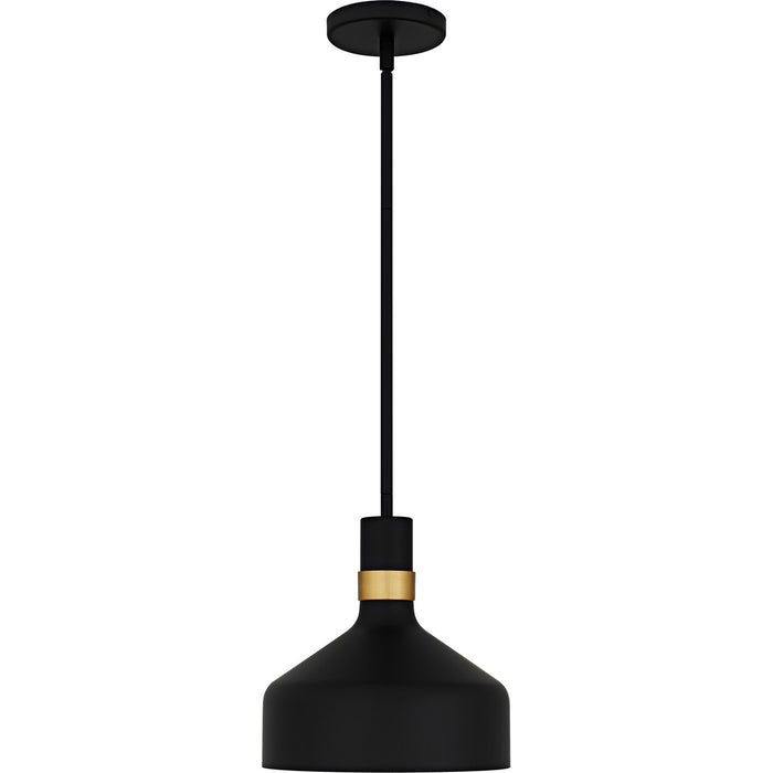 Quoizel - QPP6804MBK - One Light Mini Pendant - Arbor - Matte Black