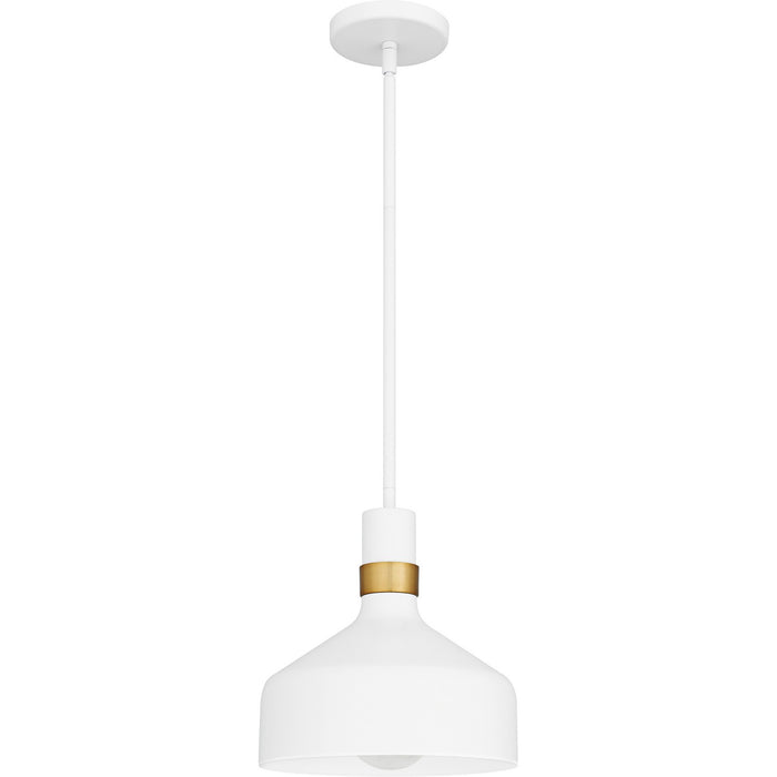 Quoizel - QPP6804W - One Light Mini Pendant - Arbor - Matte White