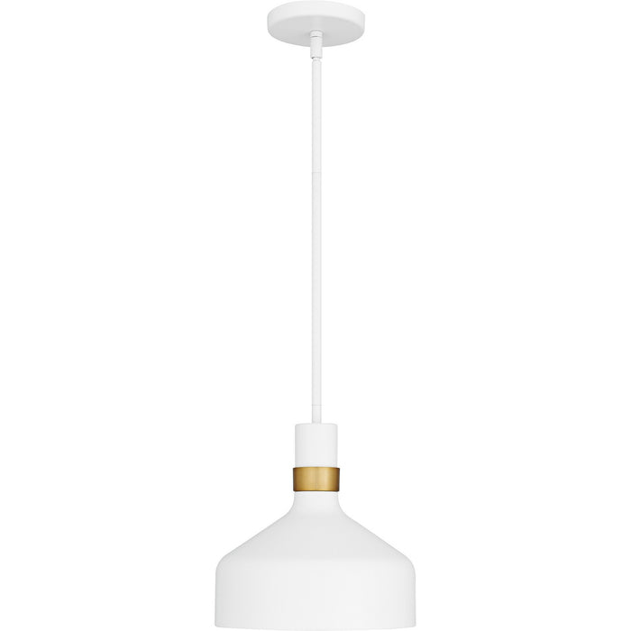 Quoizel - QPP6804W - One Light Mini Pendant - Arbor - Matte White
