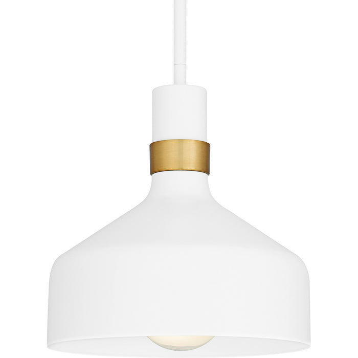 Quoizel - QPP6804W - One Light Mini Pendant - Arbor - Matte White