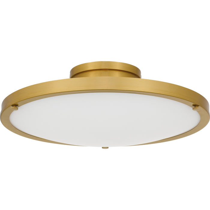 Quoizel - QSF6784BRG - LED Semi-Flush Mount - Donne - Brushed Gold