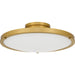 Quoizel - QSF6784BRG - LED Semi-Flush Mount - Donne - Brushed Gold