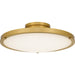 Quoizel - QSF6784BRG - LED Semi-Flush Mount - Donne - Brushed Gold