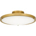 Quoizel - QSF6784BRG - LED Semi-Flush Mount - Donne - Brushed Gold