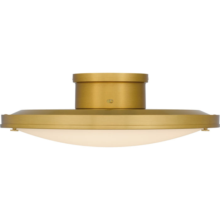 Quoizel - QSF6784BRG - LED Semi-Flush Mount - Donne - Brushed Gold