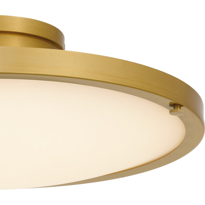 Quoizel - QSF6784BRG - LED Semi-Flush Mount - Donne - Brushed Gold