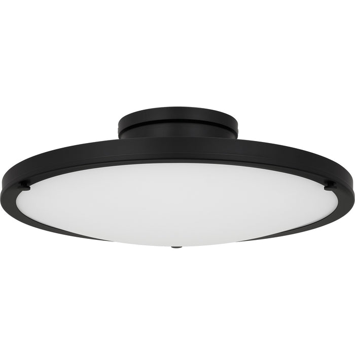 Quoizel - QSF6784MBK - LED Semi-Flush Mount - Donne - Matte Black