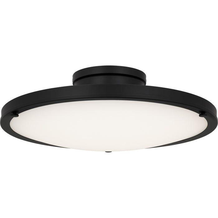 Quoizel - QSF6784MBK - LED Semi-Flush Mount - Donne - Matte Black