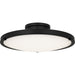 Quoizel - QSF6784MBK - LED Semi-Flush Mount - Donne - Matte Black