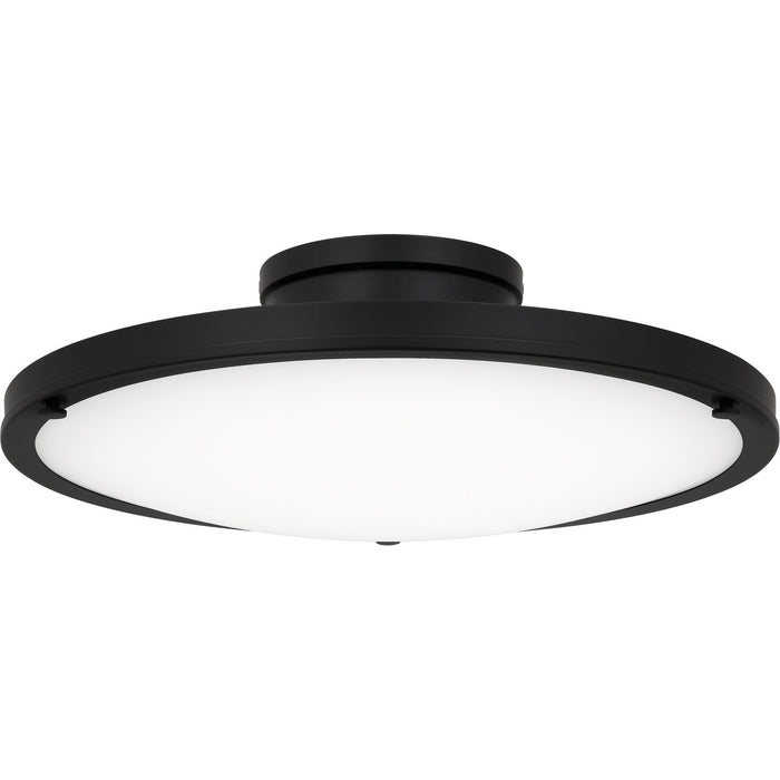 Quoizel - QSF6784MBK - LED Semi-Flush Mount - Donne - Matte Black