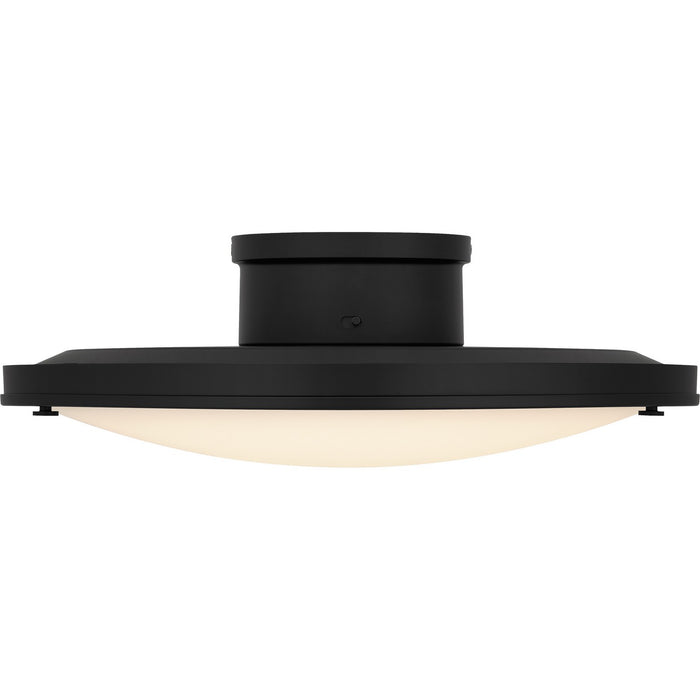 Quoizel - QSF6784MBK - LED Semi-Flush Mount - Donne - Matte Black