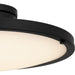 Quoizel - QSF6784MBK - LED Semi-Flush Mount - Donne - Matte Black