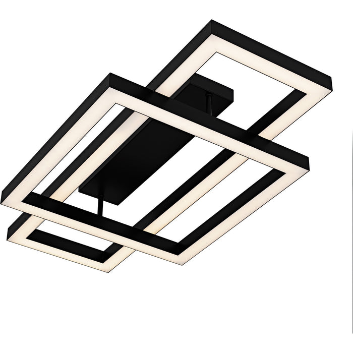 Quoizel - QSF6792MBK - LED Semi-Flush Mount - Lawless - Matte Black