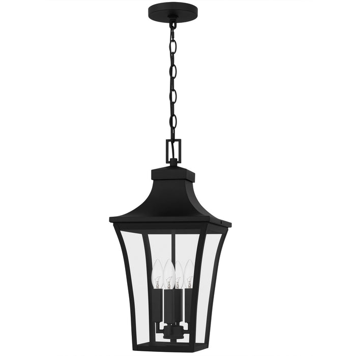 Quoizel - QTN1510EK - Four Light Pendant - Quentin - Earth Black