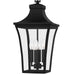 Quoizel - QTN1510EK - Four Light Pendant - Quentin - Earth Black