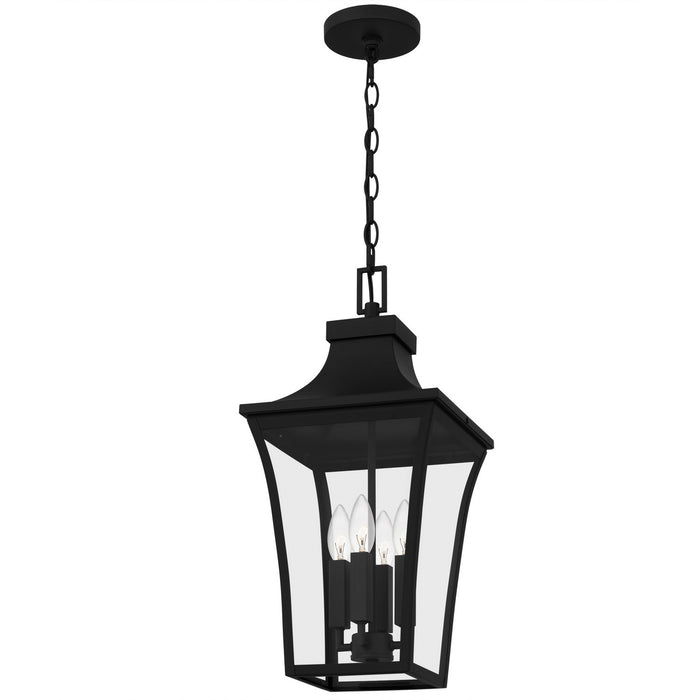 Quoizel - QTN1910EK - Four Light Outdoor Hanging Lantern - Quentin - Earth Black