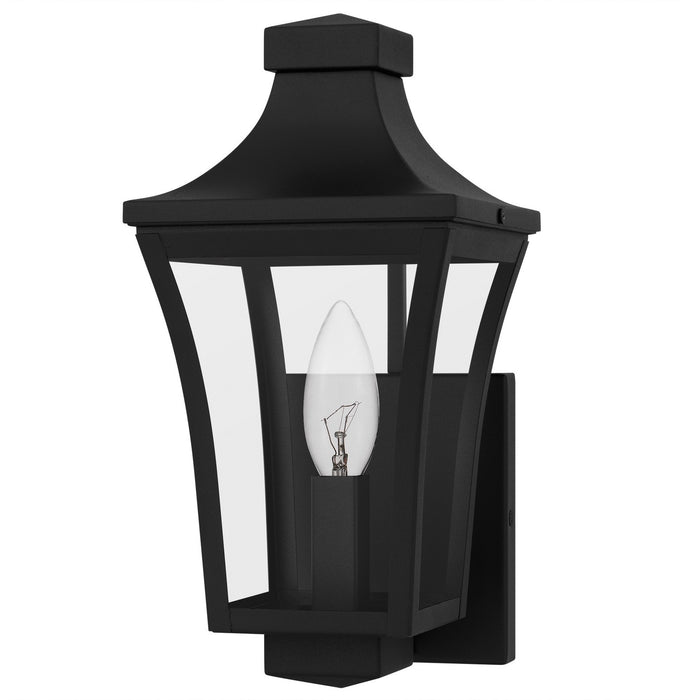 Quoizel - QTN8406EK - One Light Outdoor Wall Lantern - Quentin - Earth Black