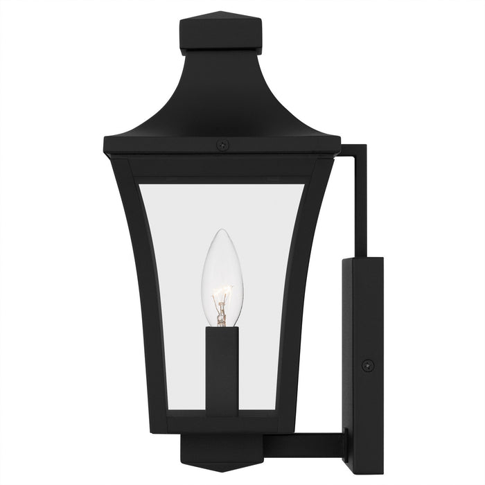 Quoizel - QTN8406EK - One Light Outdoor Wall Lantern - Quentin - Earth Black