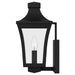 Quoizel - QTN8406EK - One Light Outdoor Wall Lantern - Quentin - Earth Black