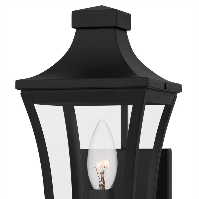 Quoizel - QTN8406EK - One Light Outdoor Wall Lantern - Quentin - Earth Black