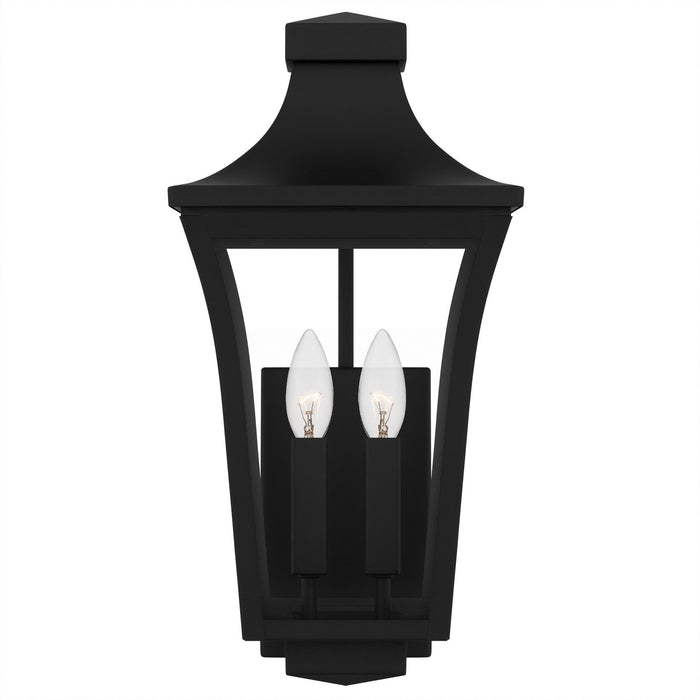 Quoizel - QTN8408EK - Two Light Outdoor Wall Lantern - Quentin - Earth Black