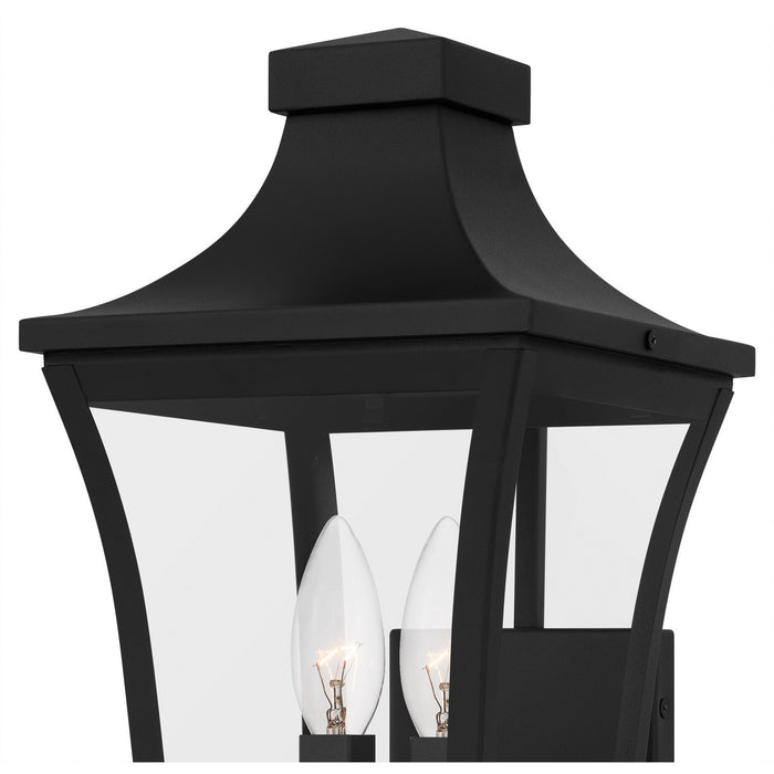 Quoizel - QTN8408EK - Two Light Outdoor Wall Lantern - Quentin - Earth Black