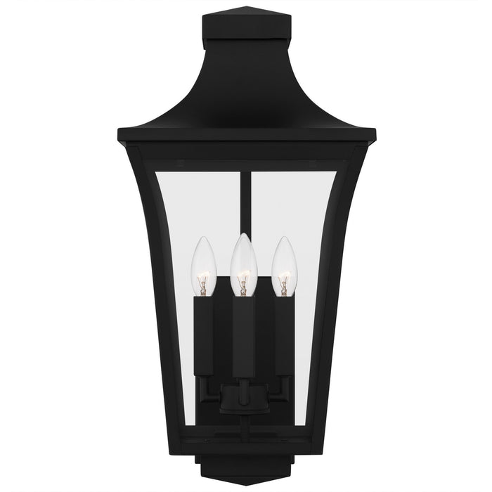 Quoizel - QTN8410EK - Four Light Outdoor Wall Lantern - Quentin - Earth Black